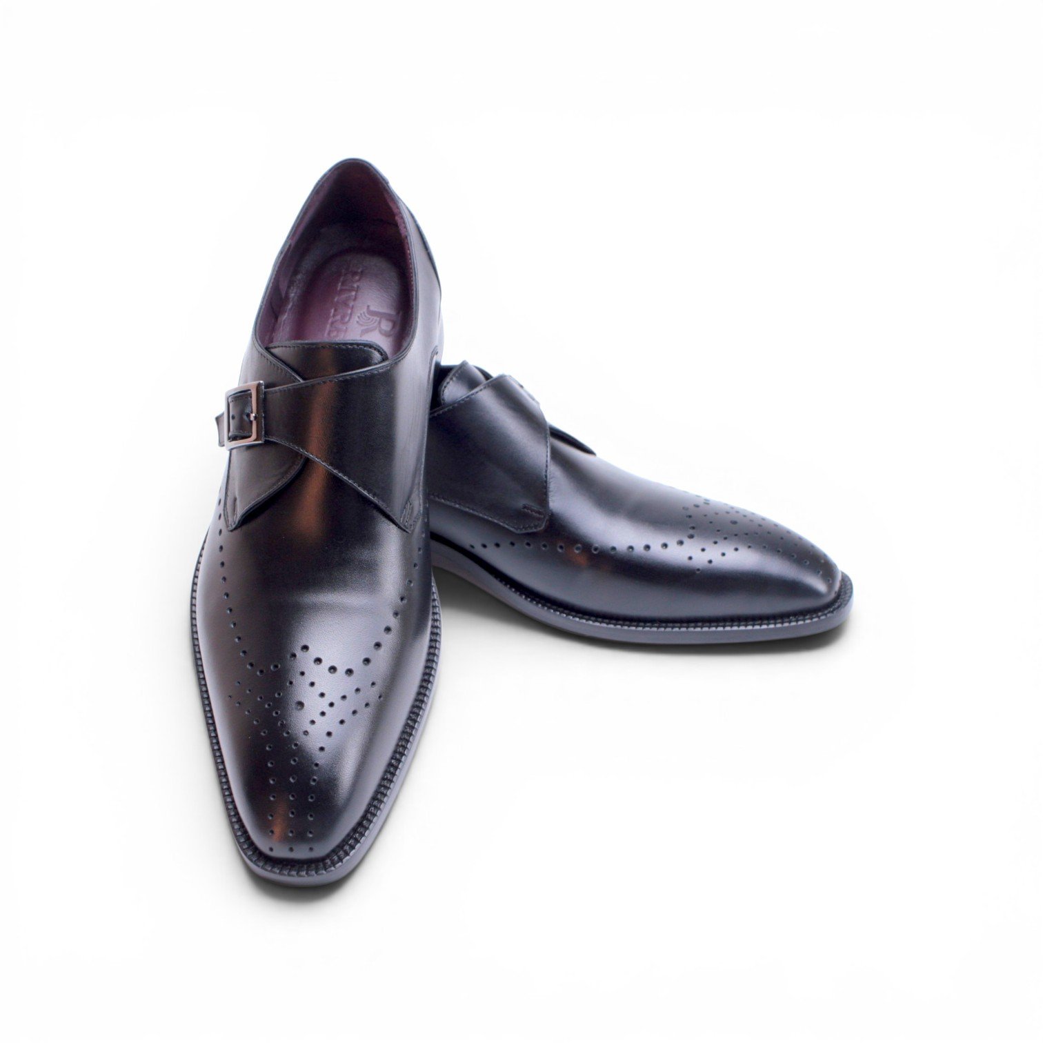 Monk Strap en cuir de veau lisse – Image 3