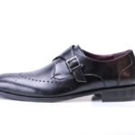 Monk Strap en cuir de veau lisse